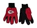 Kansas City Chiefs Two-Tone Gloves