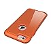 LUVVITT [Ultra Armor] Shock Absorbing Case Best Heavy Duty Dual Layer Tough Cover for Apple Phone 6 / Phone 6s (4.7) - Neon Orange