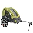 InStep Sync Single Bicycle Trailer, Green/Gray