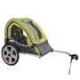 InStep Sync Single Bicycle Trailer, Green/Gray
