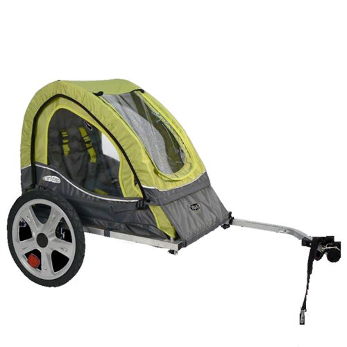 InStep Sync Single Bicycle Trailer Green/Gray
