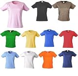Damen T-Shirt Stedman Classic - T by Hanes Kurzarm T-Shirt in 10 Farben und den Grössen S, M, L und XL