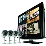 SVAT CV503-8CH19M-002 SYNC 19 LCD ALL-IN-ONE SECURITY SYSTEM WITH 4 HI-RES  ....