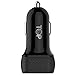 TopG Apple Certified - Lifetime Warranty - 4.4A / 22W Dual-Port USB Car Charger -Portable Travel Charger Rapid Car Charger For Samsung Galaxy S5;The All New HTC One M8 M7 M4, Mini 2; iPhone 5S 5 5C 4S 6, iPad Air 4 3 2, iPad Mini 1 2 Retina, iPad touch, iPod Nano; Samsung Galaxy S4, S3, S2, Note 4 3, 2, Tab S 4, 3, 2 7.0 8.0 10.1;LG Optimus G3 G2, Flex,G2 Mini,G Pro 2,G Pad 7.0 8.0 8.3 10.1; Google Nexus 5 4 7 8 FHD 2;Other Android Smartphone/Tablets (Black)