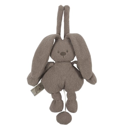 Nattou 979313 Lapidou Mini-Spieluhr Hase, taupe