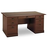 Vintage Executive Desk in Classic Cherry Finish By South Shore Furniture