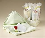 Green Smoothies - Hooded Towel, Washcloth & Finger Puppet by Lambs & Ivy