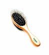 Safari Pin & Bristle Medium Brush for Dogs with Wood Handle