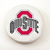 Ohio State Buckeyes College Spare Tire Cover Size: J - 27 x 8 Inch