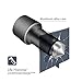 Car Charger,Yoyamo 3.1a / 15w Dual USB Ports Car Charger with Car Escape Emergency Safety Hammer Function -Rapid Portable Travel Charger for Smartphone/tablets (Black)