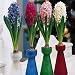 Frosted Hyacinth Vase + Bulb - Assorted colors-FRAGRANT