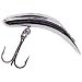 Worden's Original Flatfish Lures Size/Color: F4 (1 1/2"); Metallic Silver