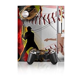 Home Run Design PS3 Playstation 3 Body Protector Skin Decal Sticker by MyGift