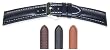 Breitling Style Oil Tanned Leather Watch Band