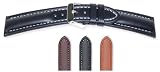 Breitling Style Oil Tanned Leather Watch Band