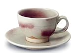 ラズベリーコーヒー碗皿【信楽焼　コーヒーカップ・ソーサー】