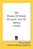 The Poems of Henry Howard, Earl of Surrey (1920)