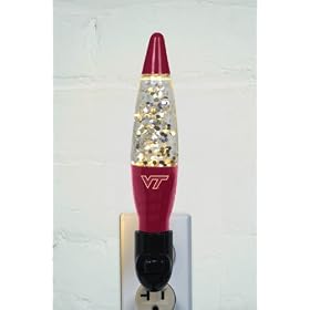 Pack of 3 NCAA Virginia Tech Hokies Lava Lamp Night Lights