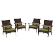 Bellaire Club Chairs Set of 4