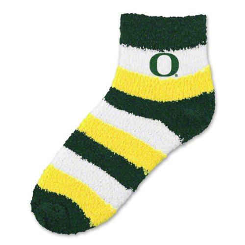 Oregon Ducks Women's Pro Stripe Sleep Soft Socks