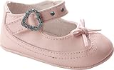 Darling Infant Girls' PB413PSL Mary Janes,Pink Leather/March Aquamarine,1 M