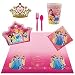 Disney Princess Party Essentials Set for 8 Guests Supplies