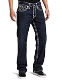 IMAGE OF True Religion Men's Ricky Super T-Stitch Straight Leg Jean