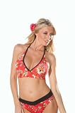 Mantra: Wrap Halter Swimsuit Bikini Top