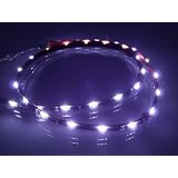 【JSP】側面発光LEDテープ・60cm30灯・白色発光・黒ベース