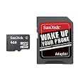 SanDisk 4GB MicroSDHC Card with SD Adpater ( SDSDQ-4096-A11M, US Retail Package )