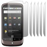 HTC GOOGLE NEXUS ONE SCREEN PROTECTOR 6-IN-1 PACK PART OF THE QUBITS ACCESSORIES RANGE
