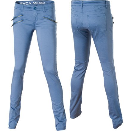 RVCA Cut And Run Pant - Women's Blue Monday, 27
