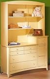 American Journal Combination Dresser w/ Wood Knobs Cottage White