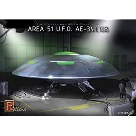 Pegasus Area 51 UFO AE-341.15B 1/72 Model Kit