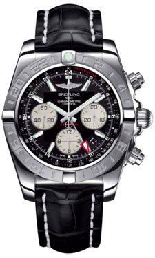 NEW BREITLING WINDRIDER CHRONOMAT GMT MENS WATCH AB042011/BB56