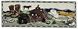 "Cowboy Gear" Decorative Table Runner 12" x 35"