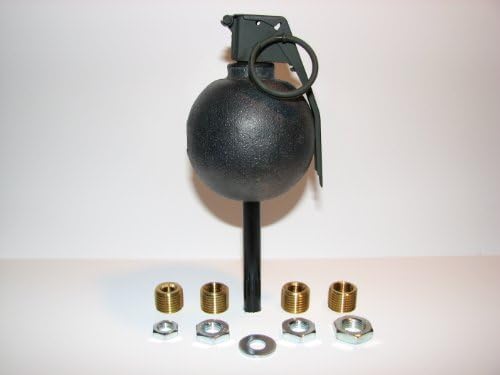 Baseball Grenade Gear Shift Knob - Bottom Mount - Metric