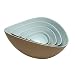 Sunami Sobu 5-pc. Nesting Bowl Set - Robin's Egg/ Cocoa