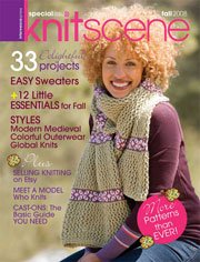 City Travel Guides Discounted  Books : Knitscene, Fall 2008 From Interweave Press (Knitscene, Fall 2008)