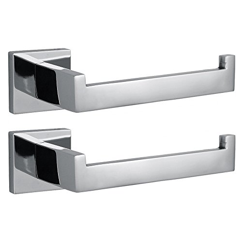 KES A2570-P2 Bathroom Toilet Paper Holder Wall Mount 2-Pack, Polished Stainless Steel