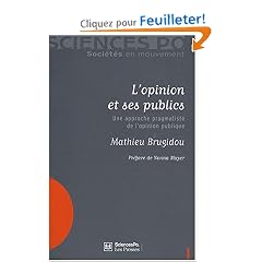 L'opinion et ses publics : Une approche pragmatiste de l'opinion publique