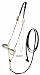 ROYAL KING Silver Gold Scallop Nose Arabian Show Halter with Lead