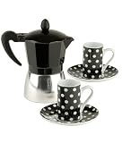 Metro Black Espresso Gift Set by Typhoon