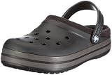crocs Crocband Mammoth 11126, Unisex - Erwachsene Clogs & Pantoletten, Schwarz (Black/Graphite bzw. Blk/Gpt 02S), EU 38/39 (US M6/W8)