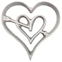 Kitchen Supply 7125 Rosette Iron, Valentine Heart
