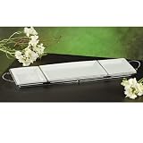 Product details for 3 SECTIONAL HORS D'OEUVRES PLATE ON WIRE RACK