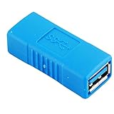 Caxico スーパー スピード USB 3.0 タイプ A メス-メス アダプター橋延長カプラー性別チェンジャー コネクタ