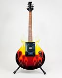 Rock & Roll Guitar Sound System with MP3 Player Input - Flames