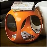 Review Avenue Six 401009 / Avenue Six Slick Cube Occasional Table, Orange
