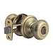 Kwikset Signatures Juno Privacy Knob in Antique Brass Finish #97300-698